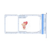 Лоток SIM для Samsung A165F Galaxy A16 4G Серый Лоток SIM для Samsung A165F Galaxy A16 4G Серый