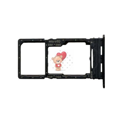 Лоток SIM для Samsung A175F Galaxy A17 4G Черный