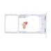 Лоток SIM для Samsung A266B Galaxy A26 5G Белый