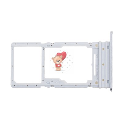 Лоток SIM для Samsung A366B Galaxy A36 5G Серебро