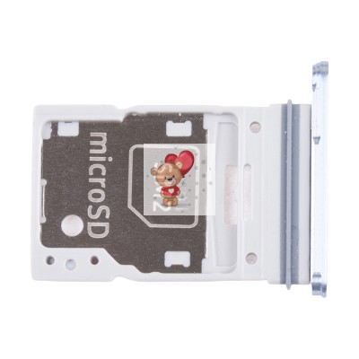 Лоток SIM для Samsung A556E Galaxy A55 5G Голубой