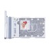 Лоток SIM для Samsung S918B Galaxy S23 Ultra Серебро Лоток SIM для Samsung S918B Galaxy S23 Ultra Серебро