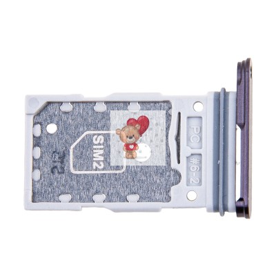 Лоток SIM для Samsung S921B Galaxy S24 Черный