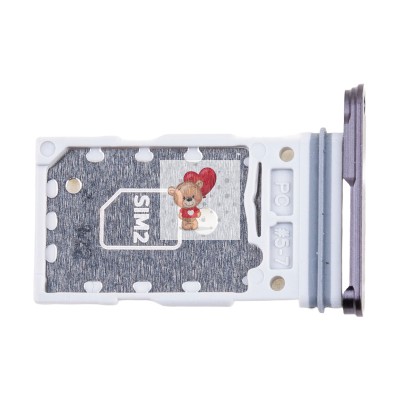 Лоток SIM для Samsung S926B Galaxy S24+ Черный