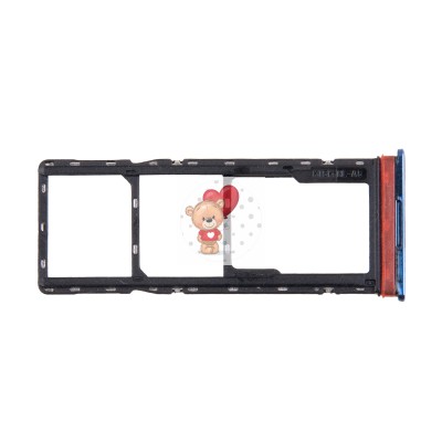 Лоток SIM для Tecno Spark 10 4G Синий