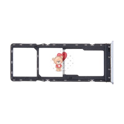 Лоток SIM для Tecno Spark 10 4G Белый