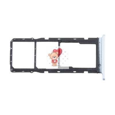 Лоток SIM для Tecno Spark 20C Серебро