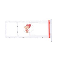 Лоток SIM для Tecno Spark 30C 4G Белый Лоток SIM для Tecno Spark 30C 4G Белый