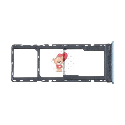 Лоток SIM для Tecno Spark Go 2023 Голубой