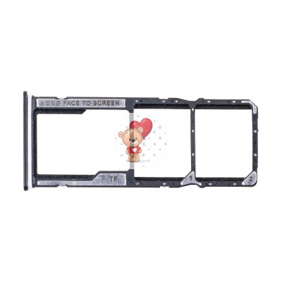 Лоток SIM для Xiaomi Poco C51 Черный Лоток SIM для Xiaomi Poco C51 Черный