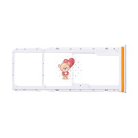 Лоток SIM для Xiaomi Poco C51 Голубой Лоток SIM для Xiaomi Poco C51 Голубой