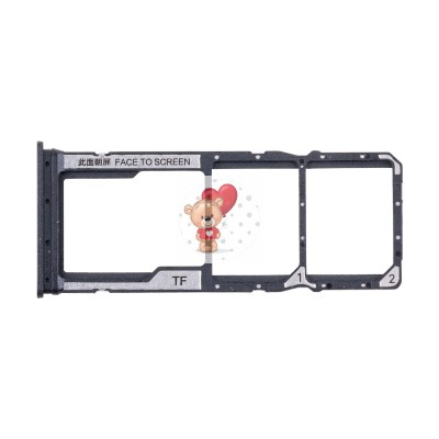 Лоток SIM для Xiaomi Poco C65 Черный Лоток SIM для Xiaomi Poco C65 Черный