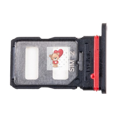 Лоток SIM для Xiaomi Poco F5 Pro Черный