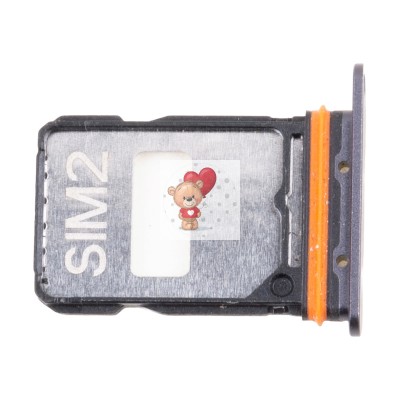 Лоток SIM для Xiaomi Poco F7 Pro Черный