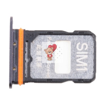 Лоток SIM для Xiaomi Poco F7 Pro Черный Лоток SIM для Xiaomi Poco F7 Pro Черный