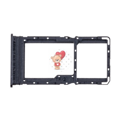 Лоток SIM для Xiaomi Poco M6 4G Черный Лоток SIM для Xiaomi Poco M6 4G Черный