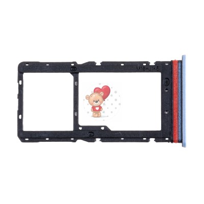 Лоток SIM для Xiaomi Redmi 12 4G Голубой