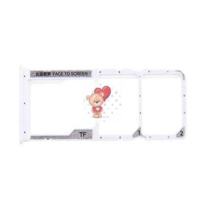 Лоток SIM для Xiaomi Redmi A3x Белый Лоток SIM для Xiaomi Redmi A3x Белый