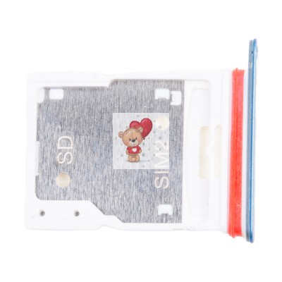 Лоток SIM для Xiaomi Redmi Note 11 Pro 4G Голубой