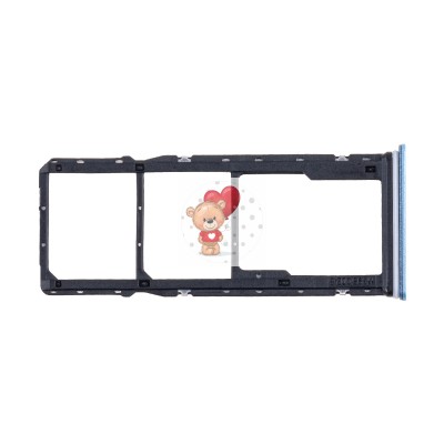Лоток SIM для Xiaomi Redmi Note 12 4G Голубой