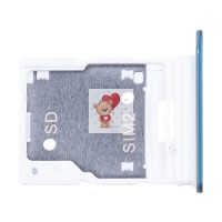 Лоток SIM для Xiaomi Redmi Note 12 Pro 4G Голубой