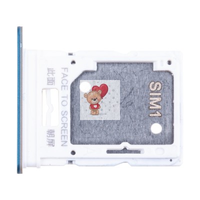 Лоток SIM для Xiaomi Redmi Note 12 Pro 4G Голубой
