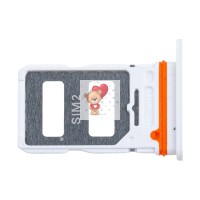 Лоток SIM для Xiaomi Redmi Note 12 Pro 5G Белый Лоток SIM для Xiaomi Redmi Note 12 Pro 5G Белый