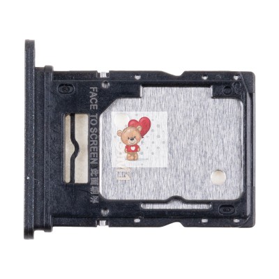 Лоток SIM для Xiaomi Redmi Note 13 4G Черный