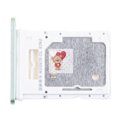 Лоток SIM для Xiaomi Redmi Note 13 4G Зеленый