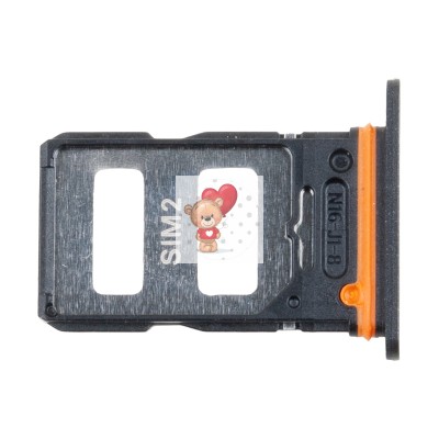 Лоток SIM для Xiaomi Redmi Note 13 Pro 5G Черный