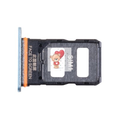 Лоток SIM для  Xiaomi Redmi Note 13 Pro 5G (2312CRAD3C) Голубой
