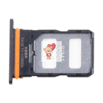 Лоток SIM для Xiaomi Redmi Note 13 Pro+ Черный