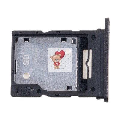 Лоток SIM для Xiaomi Redmi Note 14 4G Черный