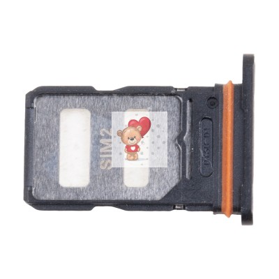 Лоток SIM для Xiaomi Redmi Note 14 Pro 5G Черный