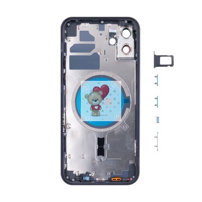 Корпус для iPhone 12 (1 Sim) Черный - Премиум