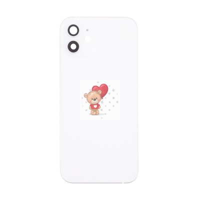 Корпус для iPhone 12 (1 Sim) Белый - Премиум Корпус для iPhone 12 (1 Sim) Белый - Премиум