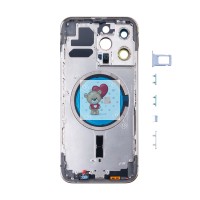 Корпус для iPhone 13 Pro (1 Sim) Голубой - Премиум Корпус для iPhone 13 Pro (1 Sim) Голубой - Премиум