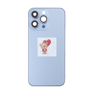 Корпус для iPhone 13 Pro (1 Sim) Голубой - Премиум Корпус для iPhone 13 Pro (1 Sim) Голубой - Премиум