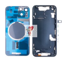 Корпус для iPhone 14 (1 Sim) Черный - Премиум Корпус для iPhone 14 (1 Sim) Черный - Премиум