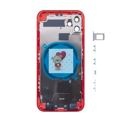 Корпус для iPhone 11 (1 Sim) Красный - Премиум Корпус для iPhone 11 (1 Sim) Красный - Премиум