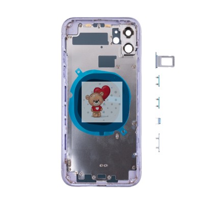 Корпус для iPhone 11 (1 Sim) Фиолетовый Корпус для iPhone 11 (1 Sim) Фиолетовый