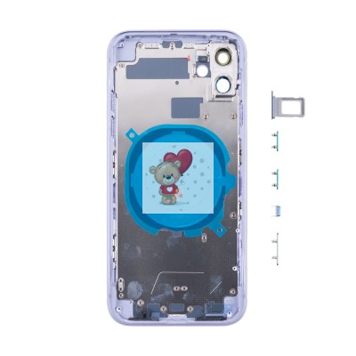Корпус для iPhone 11 (1 Sim) Фиолетовый - Премиум Корпус для iPhone 11 (1 Sim) Фиолетовый - Премиум