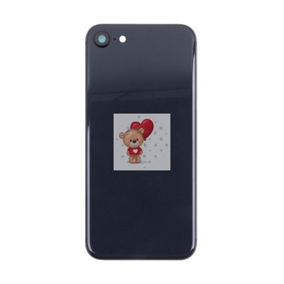 Корпус для iPhone 8 Черный - Премиум Корпус для iPhone 8 Черный - Премиум