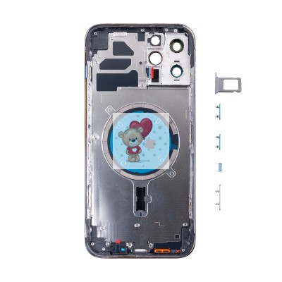 Корпус для iPhone 12 Pro Max (1 Sim) Серый - Премиум
