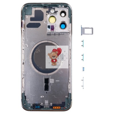 Корпус для Apple iPhone 13 Pro Max (1 Sim) Зеленый - Премиум Корпус для Apple iPhone 13 Pro Max (1 Sim) Зеленый - Премиум