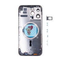 Корпус для iPhone 14 Pro Max (1 Sim) Черный - Премиум Корпус для iPhone 14 Pro Max (1 Sim) Черный - Премиум