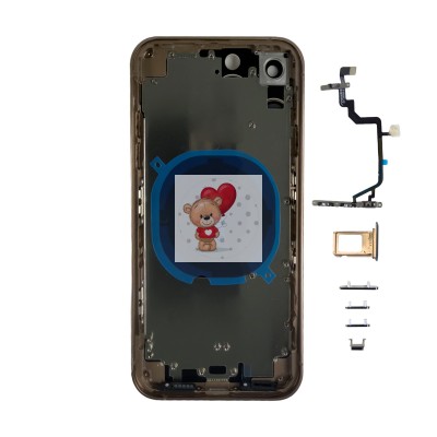 Корпус для Apple iPhone Xr в стиле Apple iPhone 16 Pro Бежевый