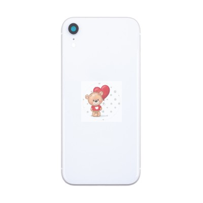 Корпус для iPhone Xr (1 Sim) Белый - Премиум Корпус для iPhone Xr (1 Sim) Белый - Премиум