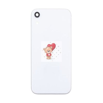 Корпус для Apple iPhone Xr (1 Sim) Белый