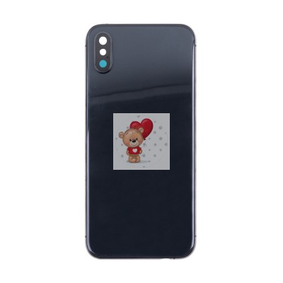 Корпус для iPhone Xs (1 Sim) Серый - Премиум Корпус для iPhone Xs (1 Sim) Серый - Премиум